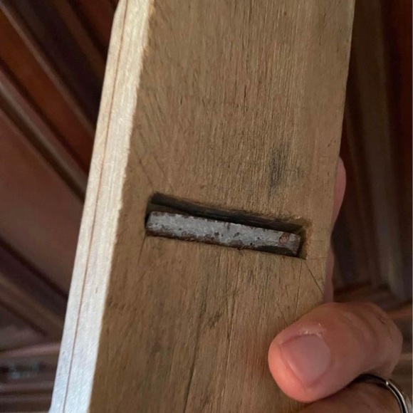 vintage carpenter tool from Sicily. 
Hand made - Picture 5 of 9